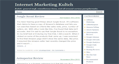 Desktop Screenshot of internetmarketingkultch.com