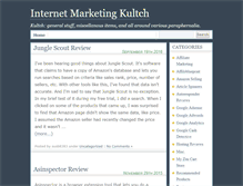Tablet Screenshot of internetmarketingkultch.com